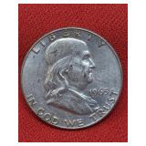1963 Franklin Silver Half Dollar
