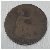 1876 UK Great Britain United Kingdom QUEEN