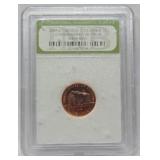 2009D Lincoln log cabin commemorative penny