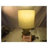 HARRY POTTER GOLD HOGWARTS TABLE LAMP