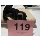 925 MANS GOLD RING SIZE 11 (7.59G)