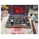 CASE FULL OF EARRINGS