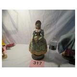 VTG SIGNED ITALY PORCELAIN VERY DETAILED