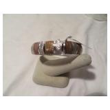 NEW STERLING SILVER OVER 18KT GOLD PLATED