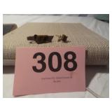 VTG TIGER EYE MENS TIE CLIP