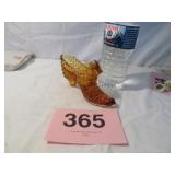 FENTON HOBNAIL CAT SLIPPER AMBER