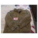 LEVI MENS SHERPA BROWN TRUCKER JACKET