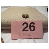 GOLD PLATED MANS RING SIZE 13