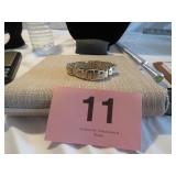 REAL DIAMOND STAINLESS MANS BRACELET