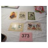 VTG UNSIGNED POSTCARDS