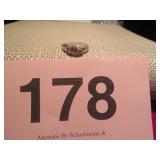 MARKED HN 925 SILVER RING SIZE 6 (2.30G)