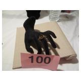 925 EMERALD COCKTAIL RING SIZE 9 (5.61G)