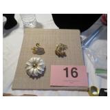 VTG BROOCHES, NO MARKINGS