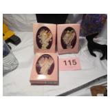 1997 SERAPHIN CLASSICE ORNAMENTS (3)