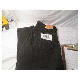 MENS NICE LEVIS BLACK 38 X 30