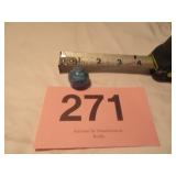 VTG BLUE MICA W/SMALL FLAKES MARBLE