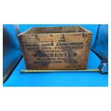 Winchester Wooden Ammo Crate