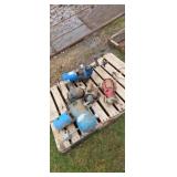 Water pumps electric motors