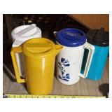 1970s Plastic Drink Pitchers