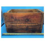 Remington United Metallic Cartridges Wooden Ammo