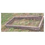 83"X36" steel square frame