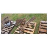 26" buzzar tractor Mount front belt drive