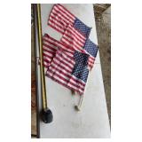 American stick flags,
