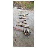 Electric hedge clippers manual heads Clippers