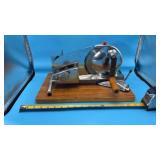 General hand-operated meat and bread slicer