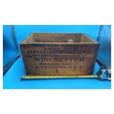 Wooden Winchester ammo Box