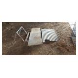 78"X24 1/2" sheet of aluminum 3/16" thick and