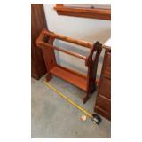 Wooden Quilt Rack