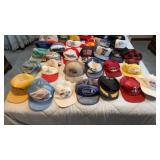 Hats-Pioneer, Ford, RFD, DuPont, Trump, shell ,