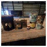 Linseed oil, roof cement, and more