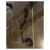 Magnifying task lamp, specifically a swing arm