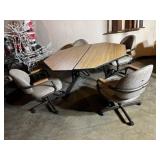 National Public Seating mobile cafeteria hexagon