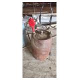 Old Standard Oil Company 56 gallon steel barrel