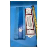 Advertising Thermometer Yale Spray Service" from