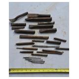 Chisels , punches including craftsman