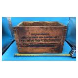 Remington United Metallic Cartridges Wooden Ammo