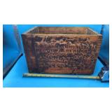 Winchester Cartridge Wooden Ammo Crate
