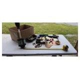 Grease gun, caulking gun,cable clamp or U-bolt,