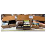 VHS Movies and Organizers