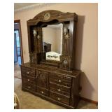 Dresser with Matching Mirror