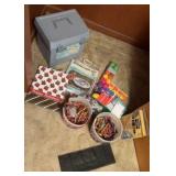 Crayons, Easter Decor, Blow up kids pool, Crayons