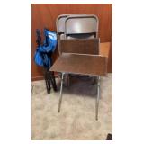 TV Tray Tables, Folding Chairs