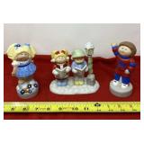 1984 and 1985 Cabbage Patch Kid ceramic collector