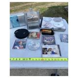 Joey & Rory witu more dvdï¿½s and player.