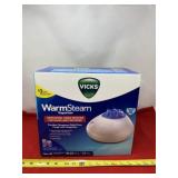 Vicks warm  steam vaporizer in box.