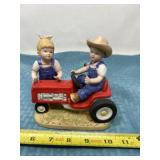 Homco 1985 titled, First Tractor collector